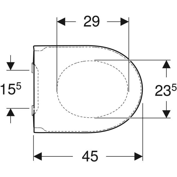Geberit iCon WC-Sitz