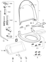 Geberit WM Bundle AquaClean 4000 WC-Aufsatz weiß + Entkalkungsmittel