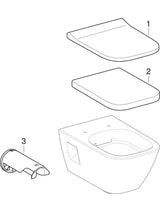 Geberit Renova Plan Wand-WC Tiefspüler