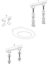 Geberit Renova Stand-WC Tiefspüler, Abgang horizontal, teilgeschlossene Form, Rimfree: T=49cm, weiß