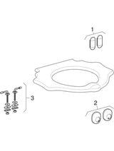 Geberit Bambini Wand-WC für Kinder, Tiefspüler, für WC-Sitz: T=53.5cm, weiß