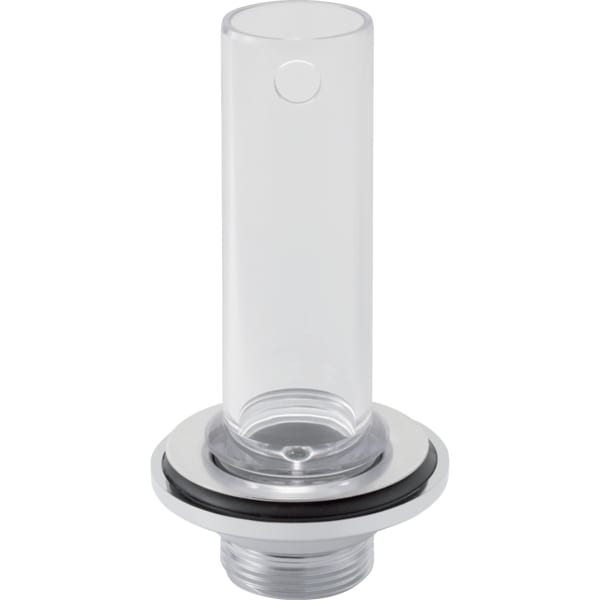 Geberit Ablaufventil mit Standrohr, für Waschbecken: G=1 1/4″, transparent