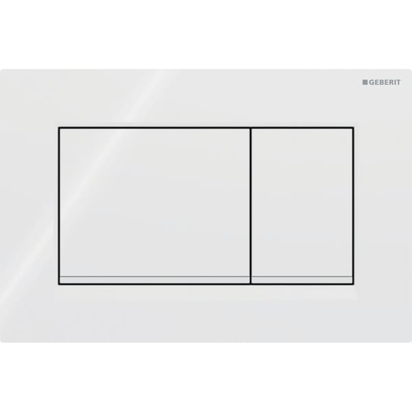 Geberit Sigma20 (ex Sigma30) Betätigungsplatte für 2-Mengen-Spülung, Square