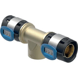 Geberit FlowFit T-Stück mit Innengewinde, Werkstoff Bleifreier Rotguss (CuSn4Zn2PS)