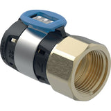 Geberit FlowFit Übergang mit Innengewinde, Werkstoff bleifreie Siliziumbronze (CuZn21Si3P),