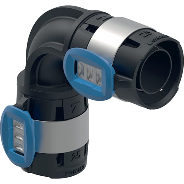 Geberit FlowFit Bogen, 90°, Werkstoff=PPSU