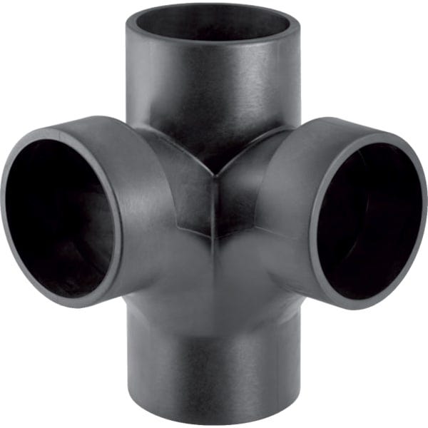 GEBERIT db20 Eckabzweig 88,5 Grad DN 100 (d 110 mm)