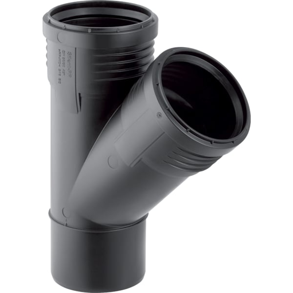 Geberit Silent-PP Abzweig 45°: d=90mm, d1=50mm