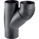 Geberit Silent-db20 Parallelabzweig 45° aus Polyethylen (PE) mit Kunststoffschweißenden Anschlüssen
