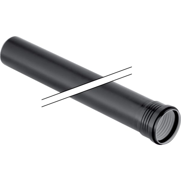 Geberit Silent-PP Rohr mit Muffe: d=90mm, L=200cm
