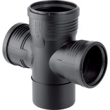 Geberit Silent-PP Abzweig 87,5° zweifach: d=125mm, d1=110mm
