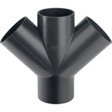 Geberit PE Abzweig 45° zweifach: d=110mm, d1=110mm