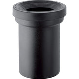 Geberit Anschlussstutzen mit Manschette: d=110mm, schwarz