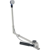 Geberit Badewannenablauf mit Drehbetätigung mit Überlauf und Ablaufventil, DN 40, d=40/50 mm