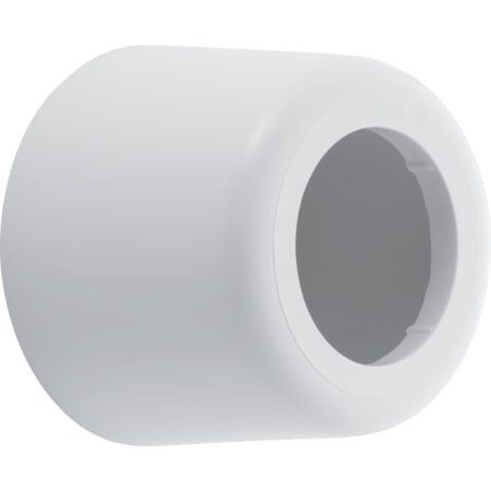 Geberit Wandrosette tief: d=50mm, D=9cm, H=7cm, weiß-alpin