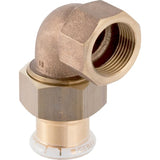 MAPRESS Kupfer(Rg) 90° Winkelverschraubung, Pressmuffe - Innengewinde zylindrisch BSPT-Rp
