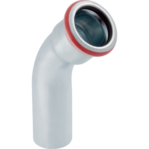 Geberit Mapress C-Stahl Bogen mit Einschubende: 45°