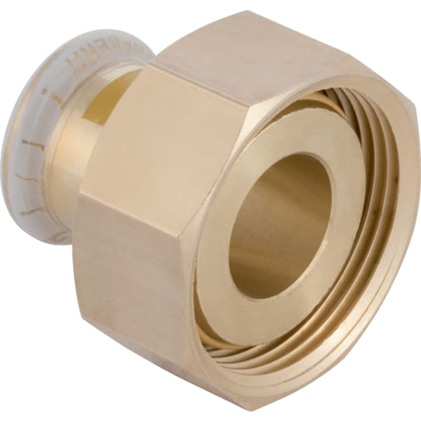 Geberit Mapress Kupfer Übergang mit Überwurfmutter (Gas): CW602N, d=28mm, G=1 3/8″