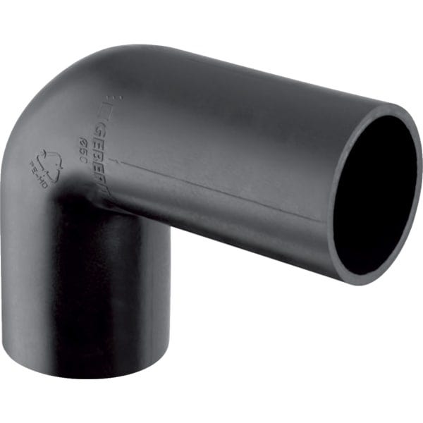 Geberit PE Anschlussbogen 90° für Manschette