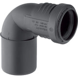 Geberit Silent-PP Bogen 87,5° reduziert: d=40mm, d1=50mm