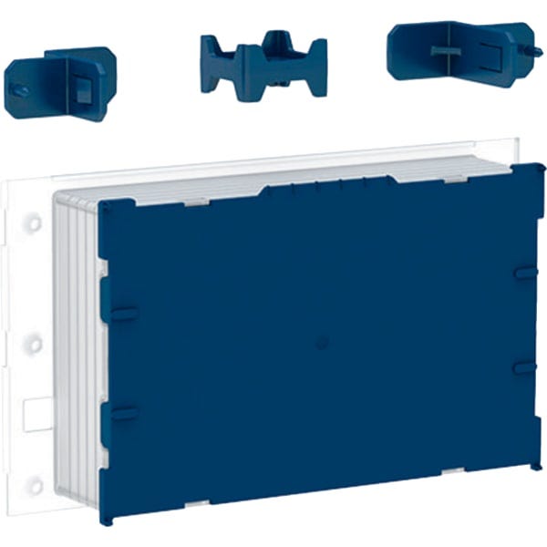 Rohbauset flächenbündig, für Geberit Element für Wand-WC, mit Sigma UP-Spülkasten 12 cm