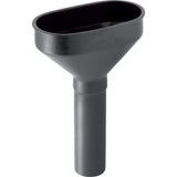 Geberit Trichter oval: d=50mm, schwarz