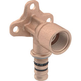 Geberit Mepla Anschlusswinkel 90° CC499K aus Bronze, rechtwinklig, unbehandelt, systemgebunden