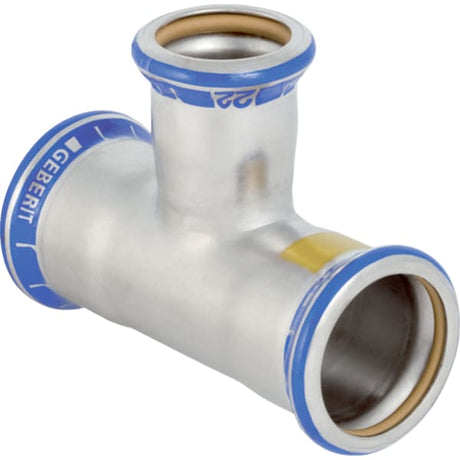MAPRESS Edelstahl G Pressfitting T-Stück reduziert (Gas), 90°