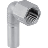 Geberit Mapress Edelstahl Übergangswinkel 90° mit Innengewinde und Einschubende: d=15mm, Rp=1/2″