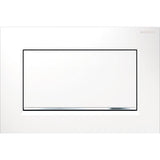 Geberit Sigma10 (ex Sigma30) Betätigungsplatte für Spül-Stopp-Spülung, Square, verschraubbar, pneumatisch, Ein-Knopf-Bedienung