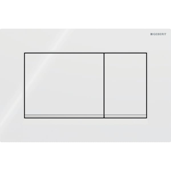 Geberit Sigma20 (ex Sigma30) Betätigungsplatte für 2-Mengen-Spülung, Square