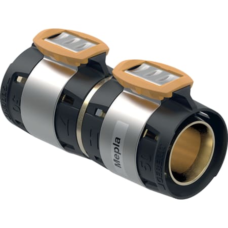 Geberit FlowFit Übergang auf Geberit Mepla: Werkstoff=Bleifreie Siliziumbronze (CuZn21Si3P)