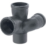 Geberit Silent-Pro Schachtbogenabzweig rechts 4-Anschluss-Fitting