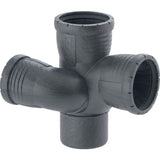Geberit Silent-Pro Schachtbogenabzweig rechts 4-Anschluss-Fitting
