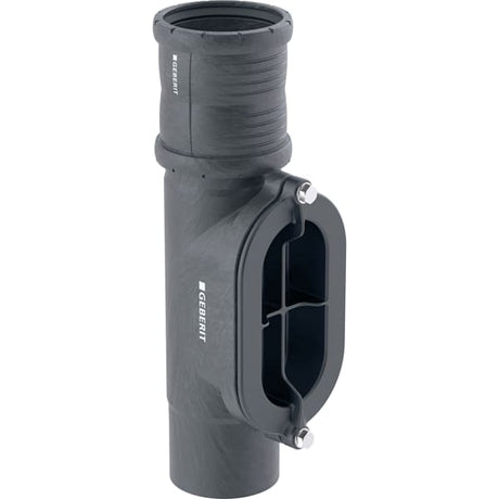 Geberit Silent-Pro Reinigungsstück 90° mit Serviceöffnung
