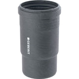 Geberit Silent-Pro Langmuffe, gerade, Schiebeende, 2 Anschlüsse