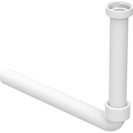 Geberit Anschlussbogen 90° aus Kunststoff, weiß-alpin