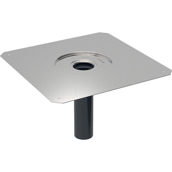 Geberit Pluvia Dampfsperrenanschluss: d=56mm, Anschluss Abdichtung=CrNi-Stahl 1.4301