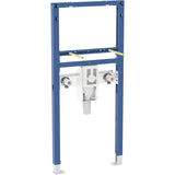 Geberit Duofix Element für Waschtisch, Stahl, 112 cm, Standarmatur, mit UP-Geruchsverschluss