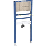 Geberit Duofix Element für Waschtisch, Stahl, 112–130 cm, Wandarmatur Unterputz