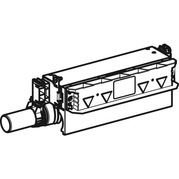 Geberit GIS Element für Dusche, mit Wandablauf, für Estrichhöhe am Einlauf 90–200 mm
