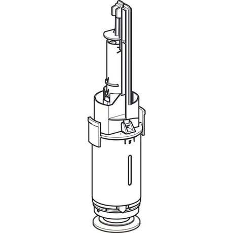Geberit Spülventil für AP-Spülkasten AP140, 2-Mengen-Spülung
