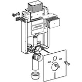 Geberit Kombifix Element für Wand-WC, mit Omega UP-Spülkasten 12 cm