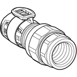 FlowFit Übergangsverschraubung gerade Pressmuffe auf Innengewinde zylindrisch BSPT-Rp (ISO 7-1 / EN 10226-1)