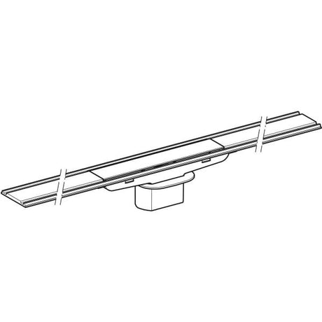 Geberit CleanLine60 Duschrinne für dünne Bodenbeläge