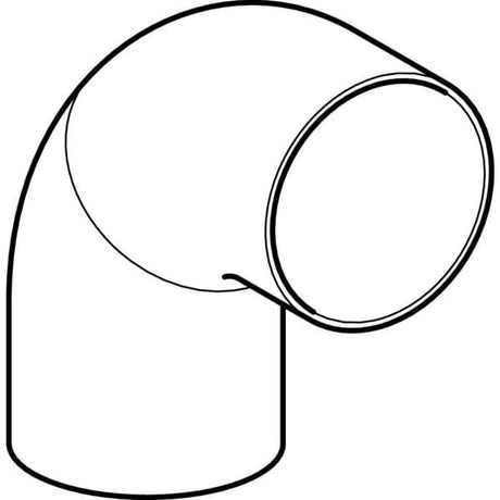 Geberit PE Segmentbogen: 90°, d=200mm