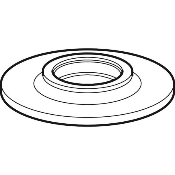 Geberit Dichtung für Heberglocke, für AP-Spülkasten AP110: schwarz