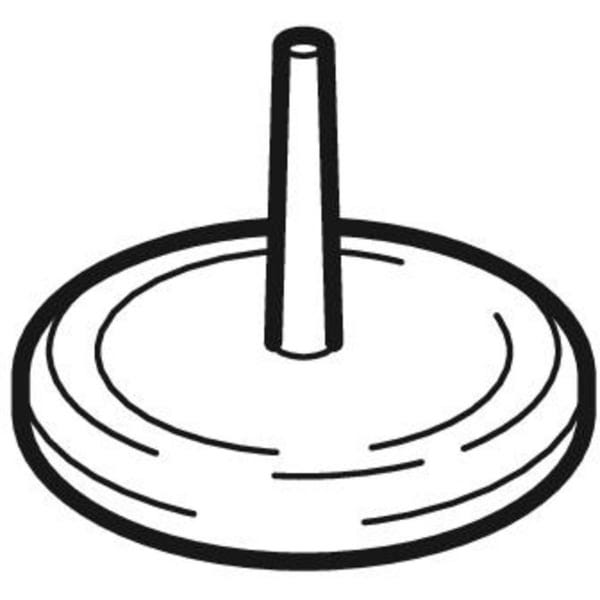 PE Enddeckel zum Aufschweißen, ein Anschluss, PE