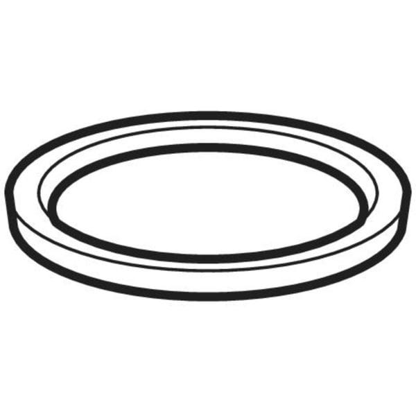 Geberit Manschette: d=80–100mm, d min.=80mm, d max.=100mm, d1=122mm