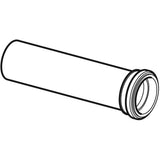 Geberit Spülbogenverlängerung: d=45mm, d1=45mm, schwarz